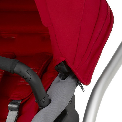 Коляска Britax Affinity 2 - Silver / Flame Red